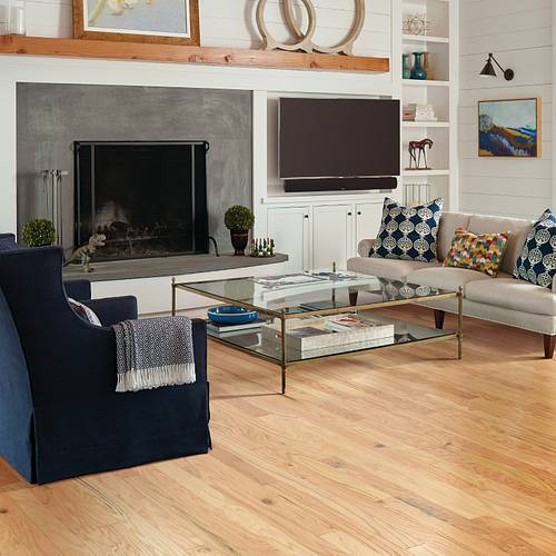 Hardwood Living Room | White Glove Flooring